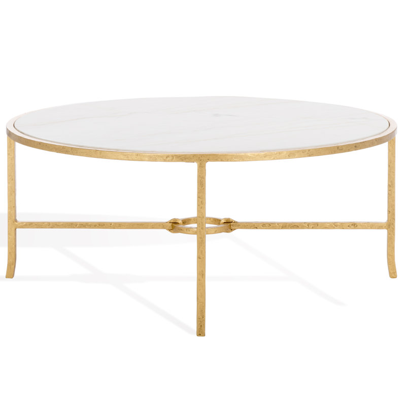 Markley Forged Metal Round Coffee Table