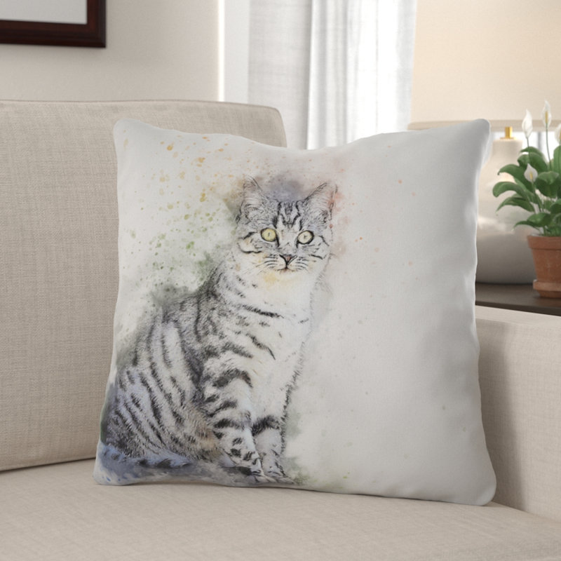 Housse et insert de coussin carré Criss, Microsuède, Intérieur