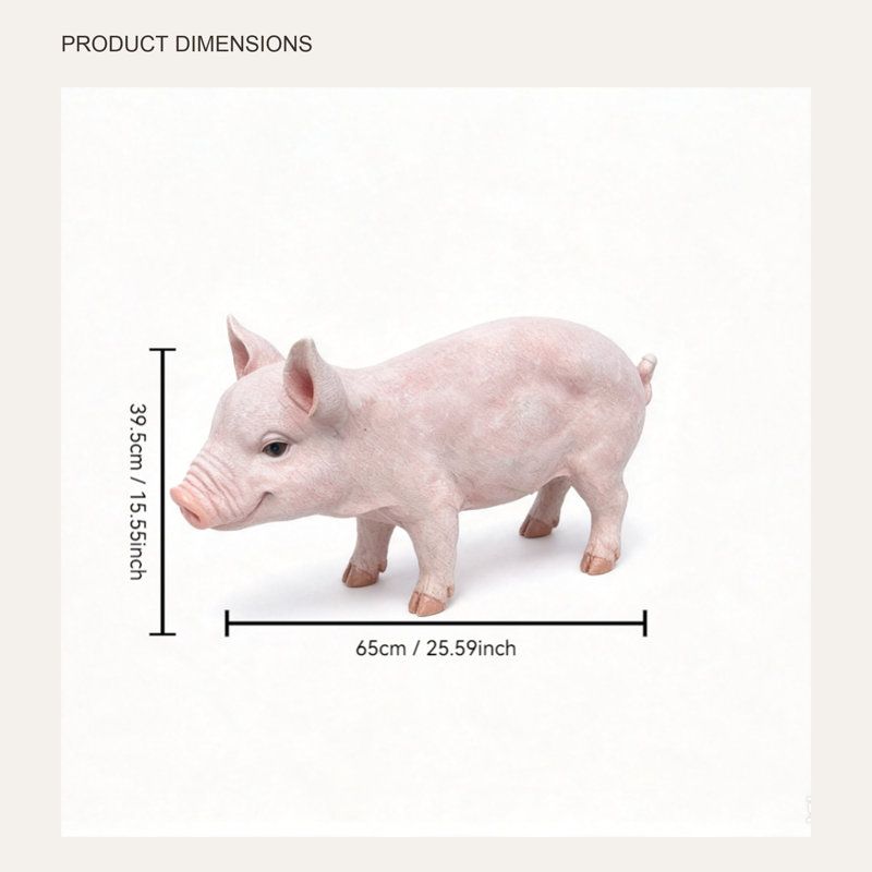 Pig Garden Statue