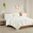 Full/Queen Shaggy Comforter - Soft Reverse Fill Warm Mini