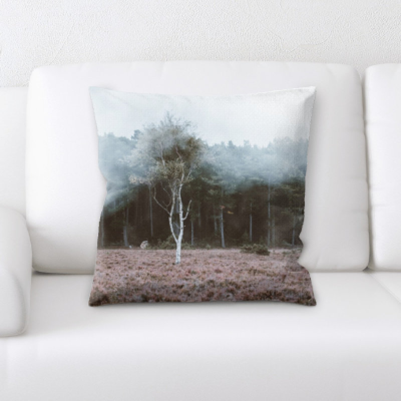 Microsuede Throw Pillow