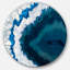 «Blue brésilien Geode», impression sur métal-772972013
