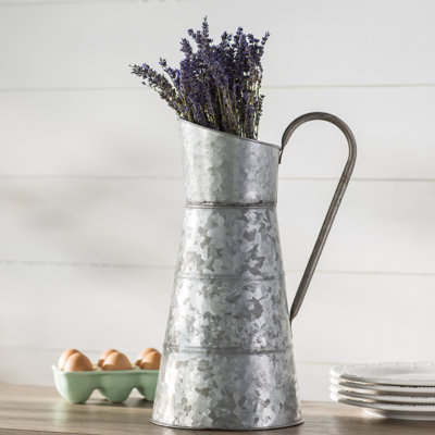 Metal Table Vase