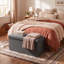 Repose-pieds de rangement pliant avec bac amovible Lavish Home-1409637067