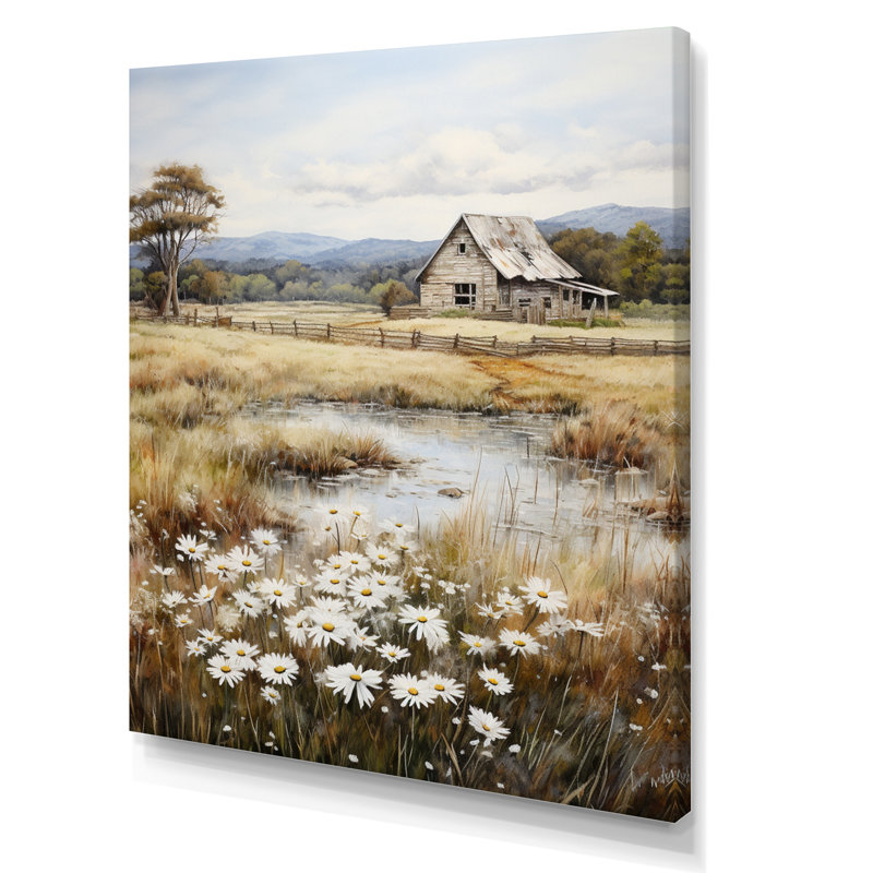 Adilkhan Farmhouse Quiet Retreat I - Farm Wall Art, 32" H x 16" W x 1" D