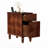 2 Drawer Modern Sofa Side Table