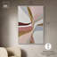 Décoration murale dorée «Golden Split I» par Art Remedy, cadre blanc, 36 x 54-612167713-612167726
