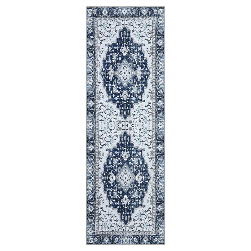 Shanora Washable Oriental Rug, Rectangle 5' x 7'