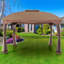 Pavillon de jardin en acier Cleao-87475569