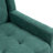 Tufted Upholstered Wide Back Armchair-582471468