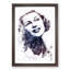 Rita Hayworth in Abstract - Framed Print-55758639-55758641