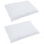 Winter Duvet Set 3 Pcs White Microfiber, Cotton-465822789