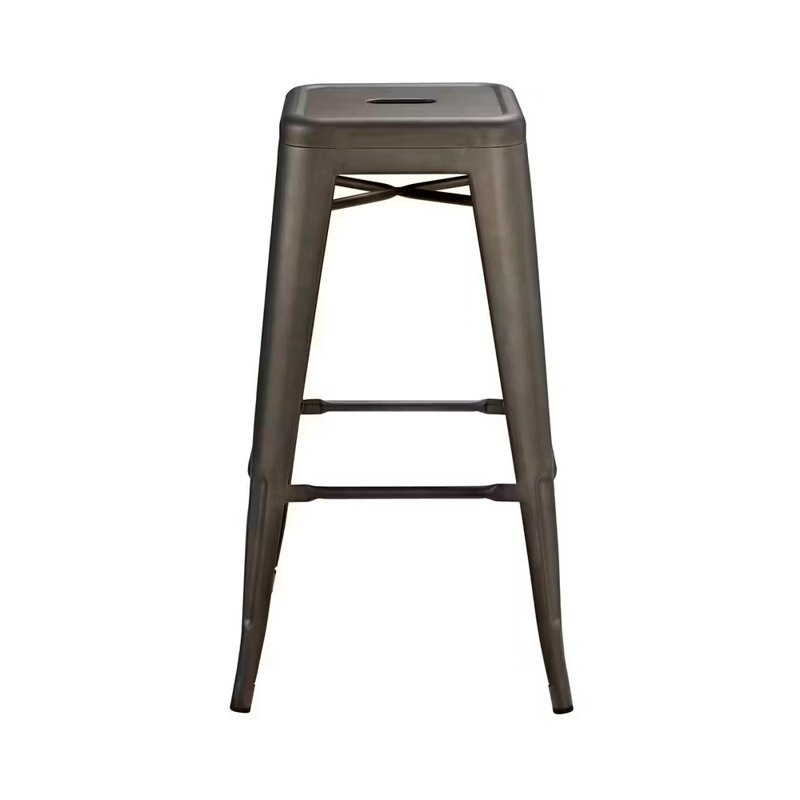 Tabouret de comptoir 26 po Isavella, Gris foncé