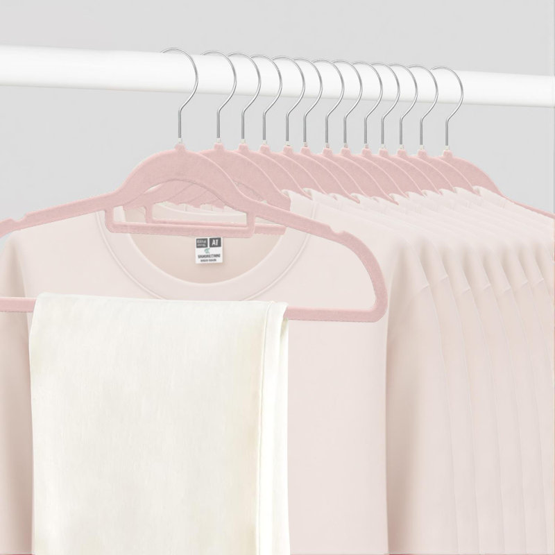 Plastic Accessories Hanger, Pink