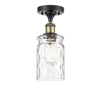 Plafonnier semi-encastré 1 lumière 4,75 po Binkley