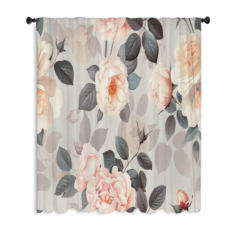 Sheer Curtain, 50" W x 84" L