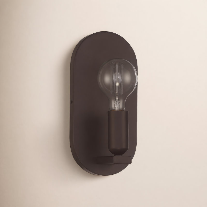 Cassi 1 - Light Dimmable Armed Sconce, Brushed Bronze