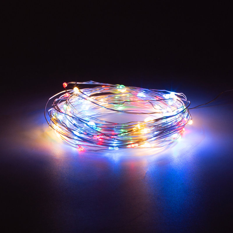 Aion 990cm LED Solar Powered 100 - Bulb Fairy String Light