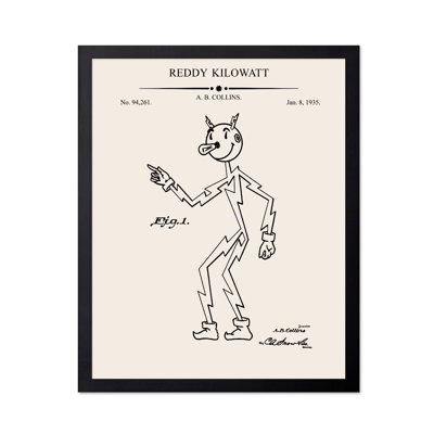 Reddy Kilowatt Blueprint