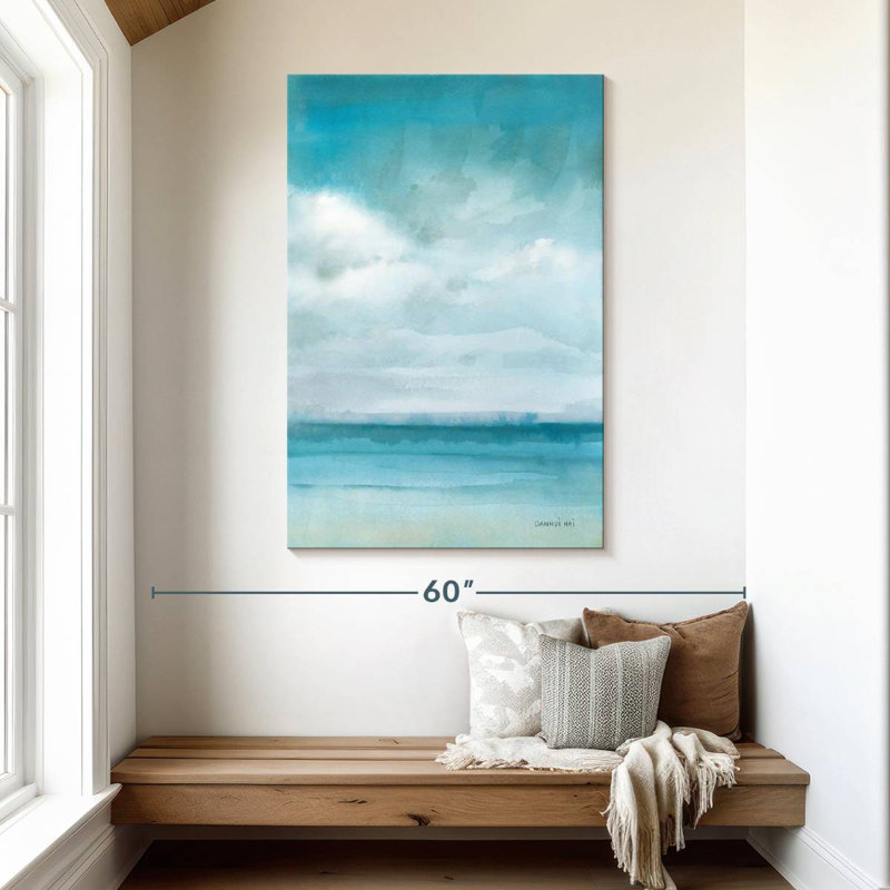 Alvord Serene Ocean Breeze, H 48 po x l 32 po