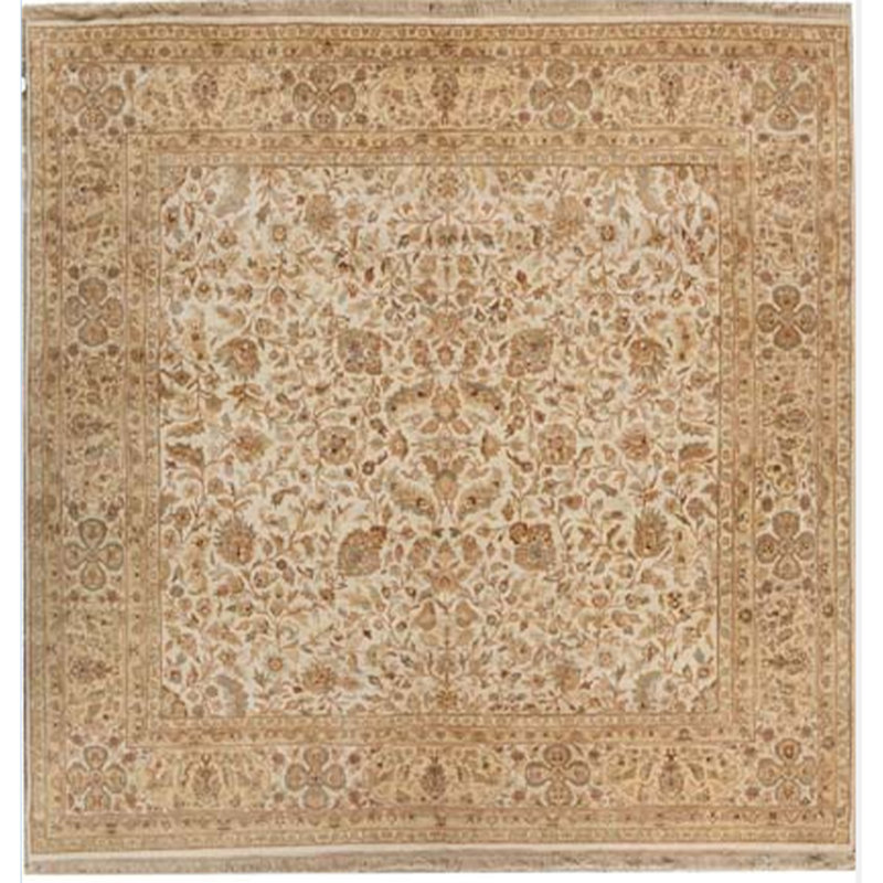 Wool Area Rug in Ivory