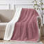 Ultra-Soft Sherpa Fleece Blanket(Reversible)-123214325-123214328