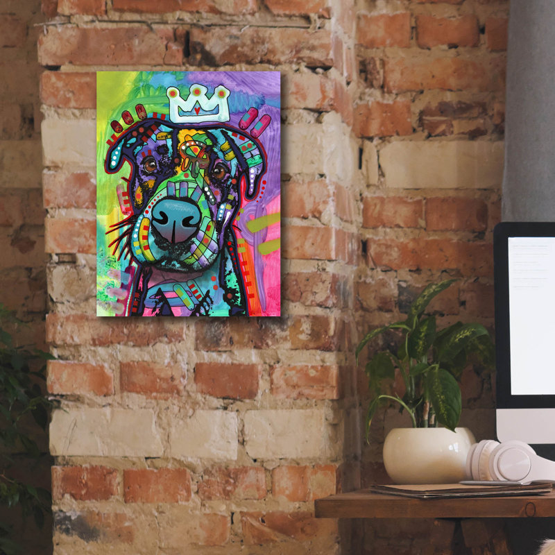 «Big Mush» par Dean Russo Studios, art mural sur toile, H 16 po x l 12 po x P 0,75 po