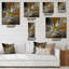 Horloge murale fleur fractale, horloge décorative symétrique abstraite - fleur fractale-552567369