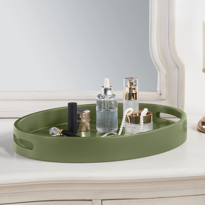 Plateau de service Burke, Vert sauge foncé