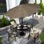 Parasol de marché 9 pi Murrey-418144121