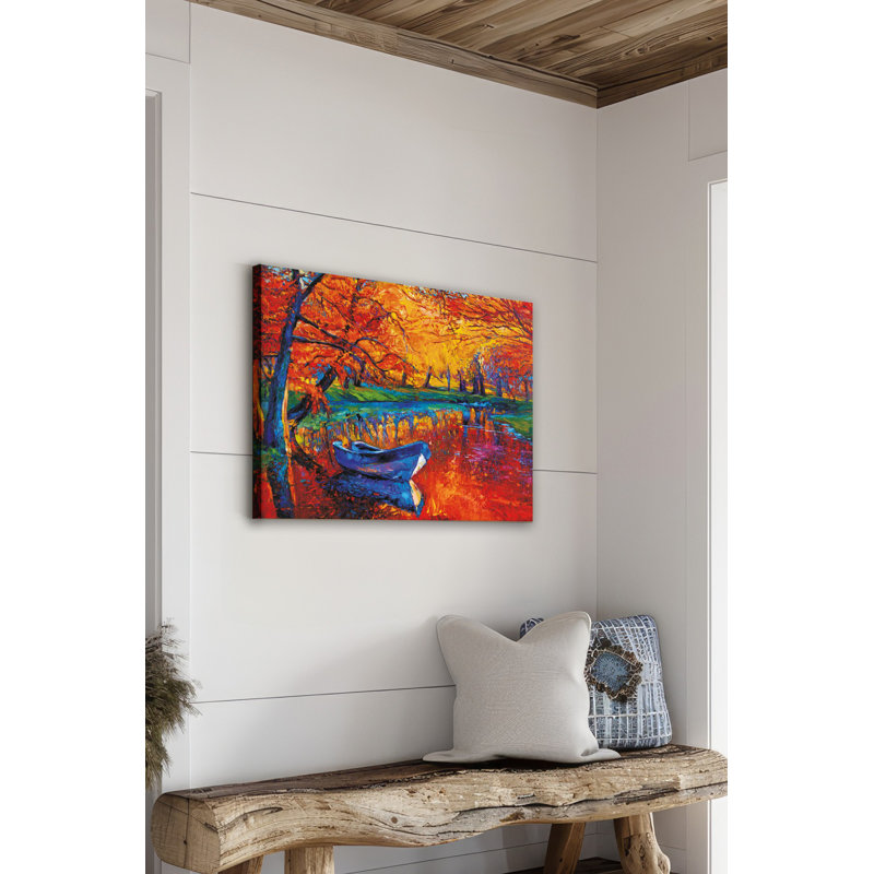 Peinture décorative sur toile