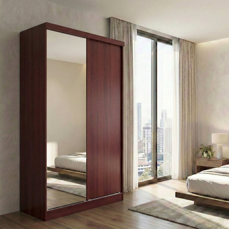 Armoire-penderie Eliason, Acajou