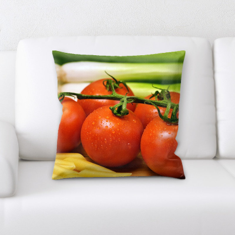 Microsuede Throw Pillow