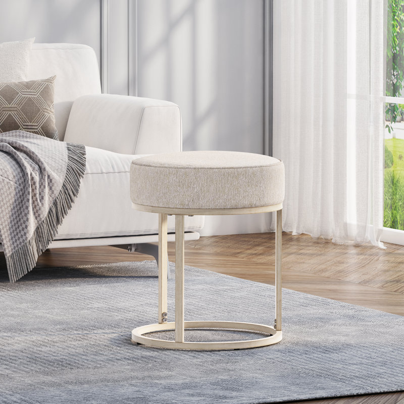 Louey Metal Accent Stool