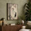 Crane Among Bamboo Japandi - Wrapped Canvas-1790450137-1790450132