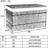 Large Storage Basket With Lid And Removable Liner - Durable Synthetic Wicker Hamper With Handle For Laundry, Blankets, And Home Organization