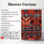 Motifs Indigènes - Rideau de douche Premium-1140940687