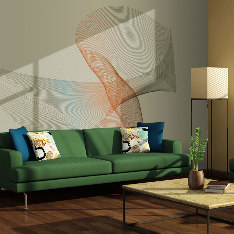 Subtleness 3.09m x 400cm Wallpaper, 1.93m L x 250cm W