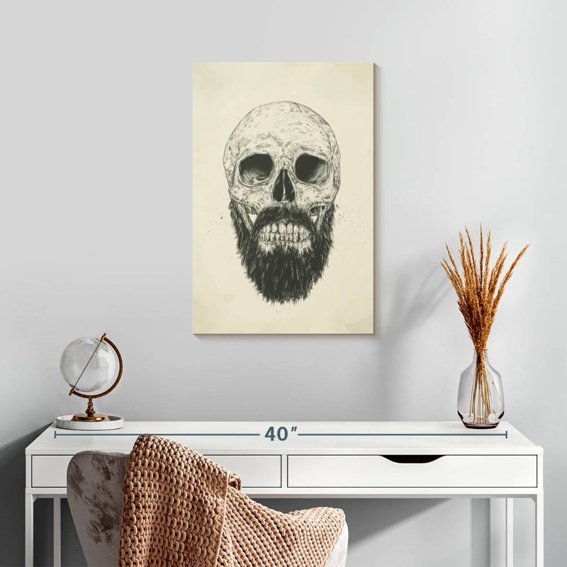 Kerner The Beard Is Not Dead, 24" H x 16" W