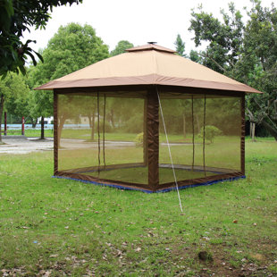 12 Ft. W x 12 Ft. D Aluminum Patio Gazebo