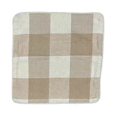 Bantam Gingham Square Throw Cushion