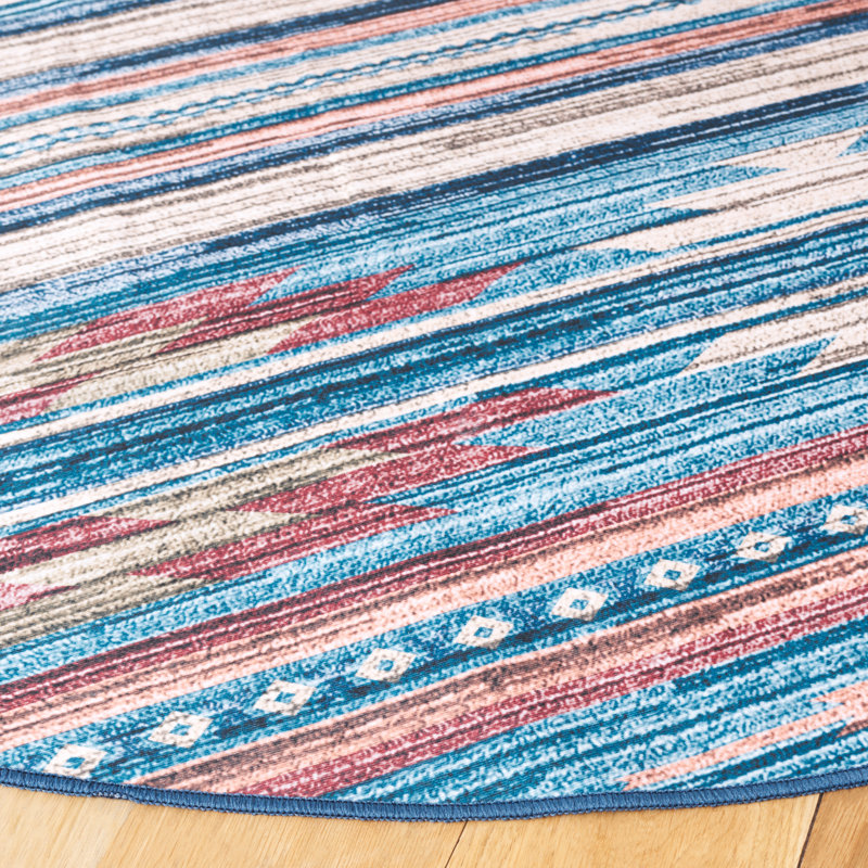 Tapis avec envers antidérapant Klifton, Rond 6 pi