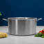 Hestan Thomas Keller Insignia 12 QT Open Stock Pot-71732045