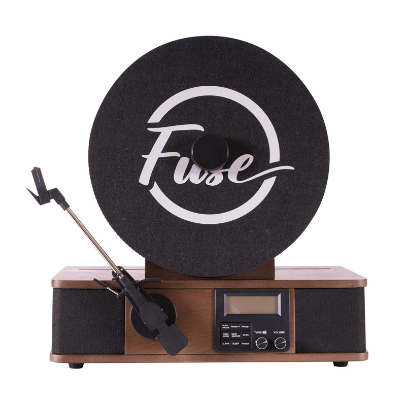 3 - Speed Turntable Decorative Record Player with Bluetooth