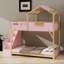 Lit superposé multi-fonctionnel avec escalier, lumières DEL-792914997-792915003