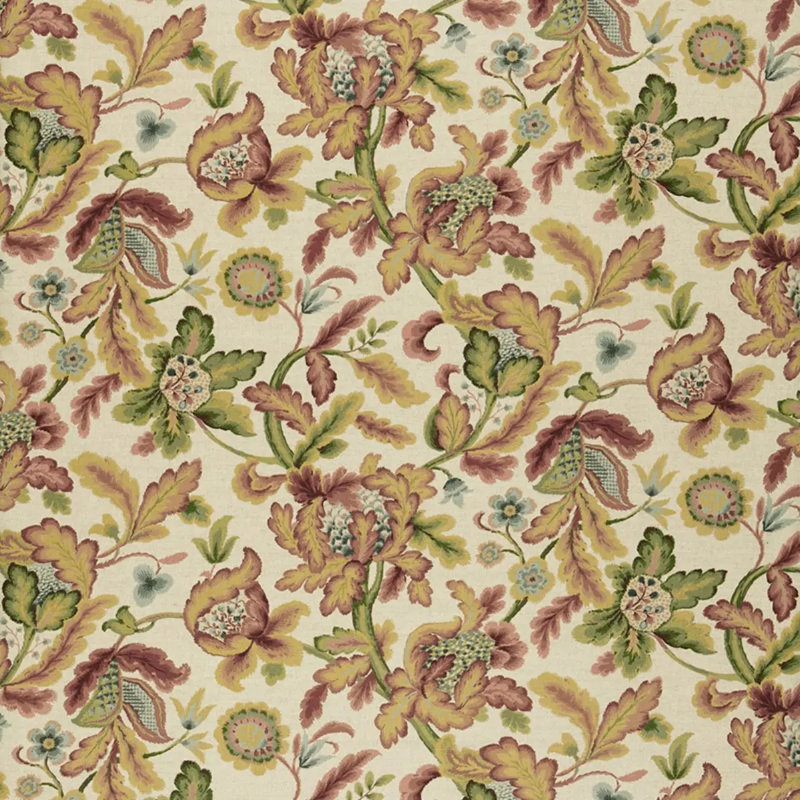 Shelton Tree Fabric, Spice