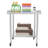 2-Tier Stainless Steel Work Table-109615725