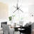 Kayanna 6 - Light Dimmable LED Sputnik Modern Linear Chandelier-1170567077