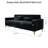 Deondry 85.63" Velvet Square Arm Sofa-484596840