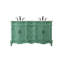 Ensemble de meuble-lavabo double 60 po Lunette-990731989-1031463438